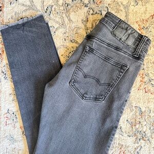 American Eagle Outfitters Gray Straight Leg Jeans